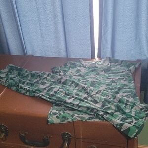 Shark Camoflauge Kids Pajamas